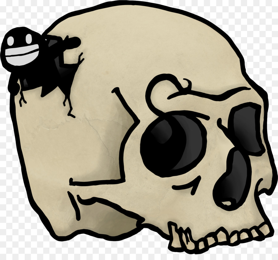 Clip art Illustrazione comportamento umano Skull Character - parassita