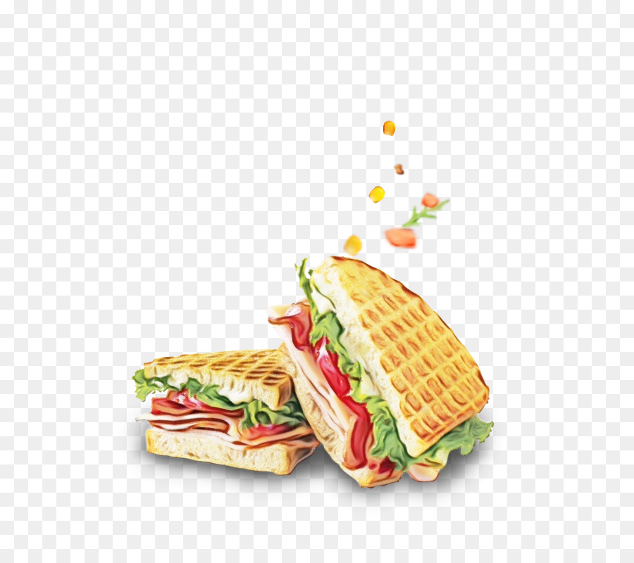 Bánh sandwich ăn sáng Bánh mì nướng phô mai Hamburger Ham và bánh sandwich phô mai - 