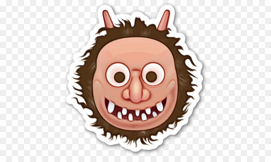 T-shirt Emoticon Ogre Emoji Oni - 