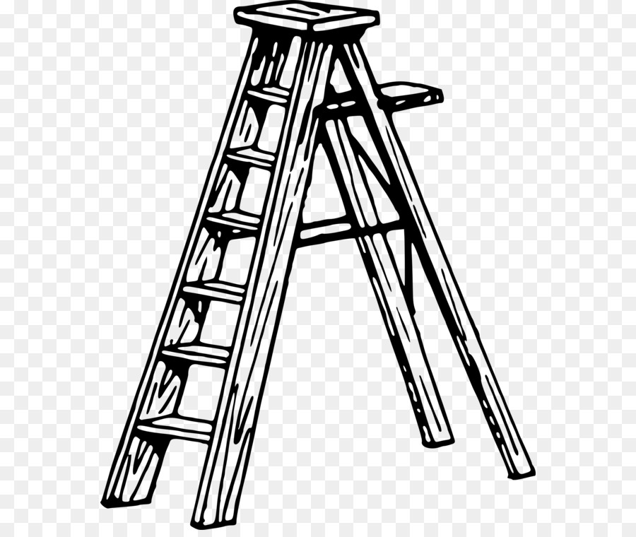 Vẽ Ladder Đồ họa mạng di động Clip art Line art - thang