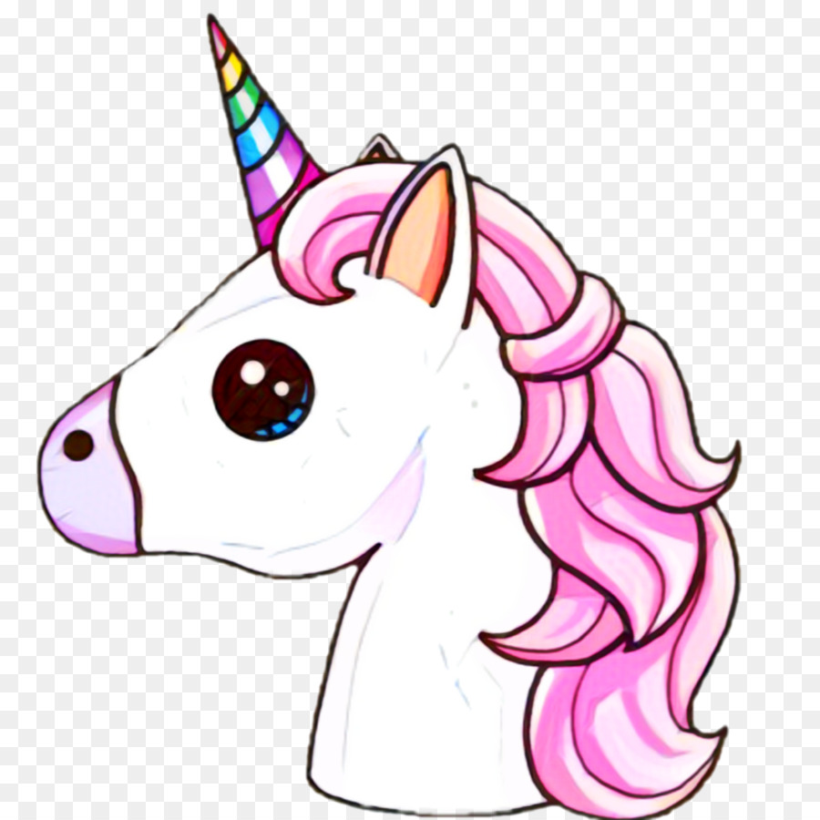 Premium Vector | Cartoon cute unicorn mascot isolated with sky and rainbow  view
