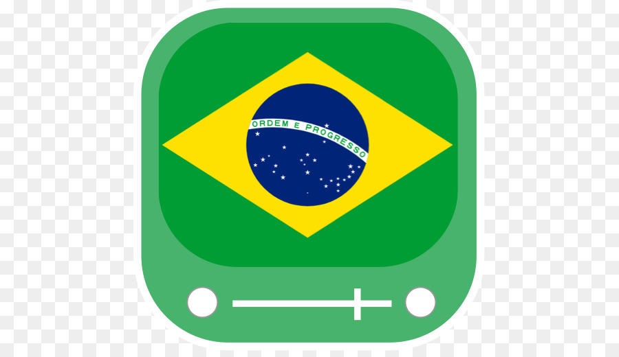 Flagge von Brasilien Vektor Grafik Illustration - Brasilien Radio
