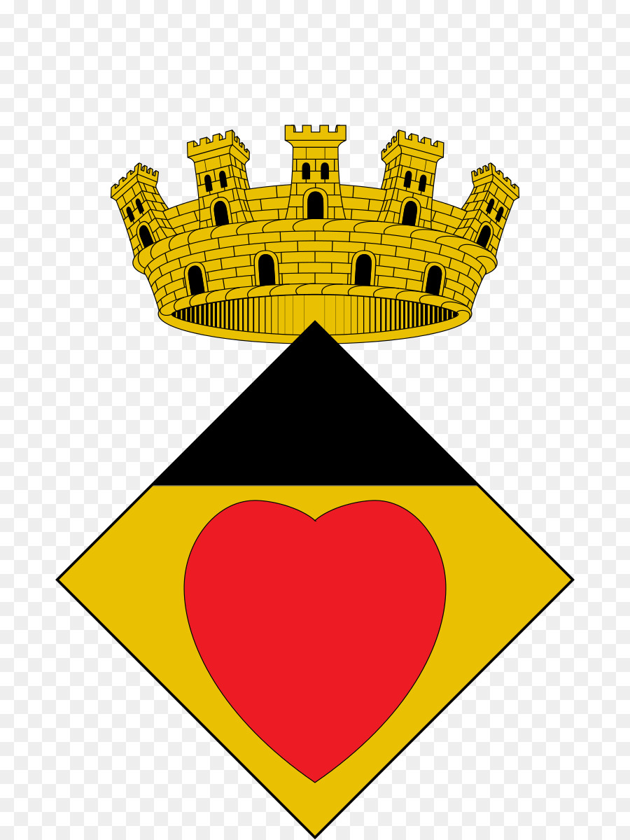 Wappen Wappenschild Wappenkunde Schild von Tordera Schild des Schlosses von Vilamalefa - Tarragona