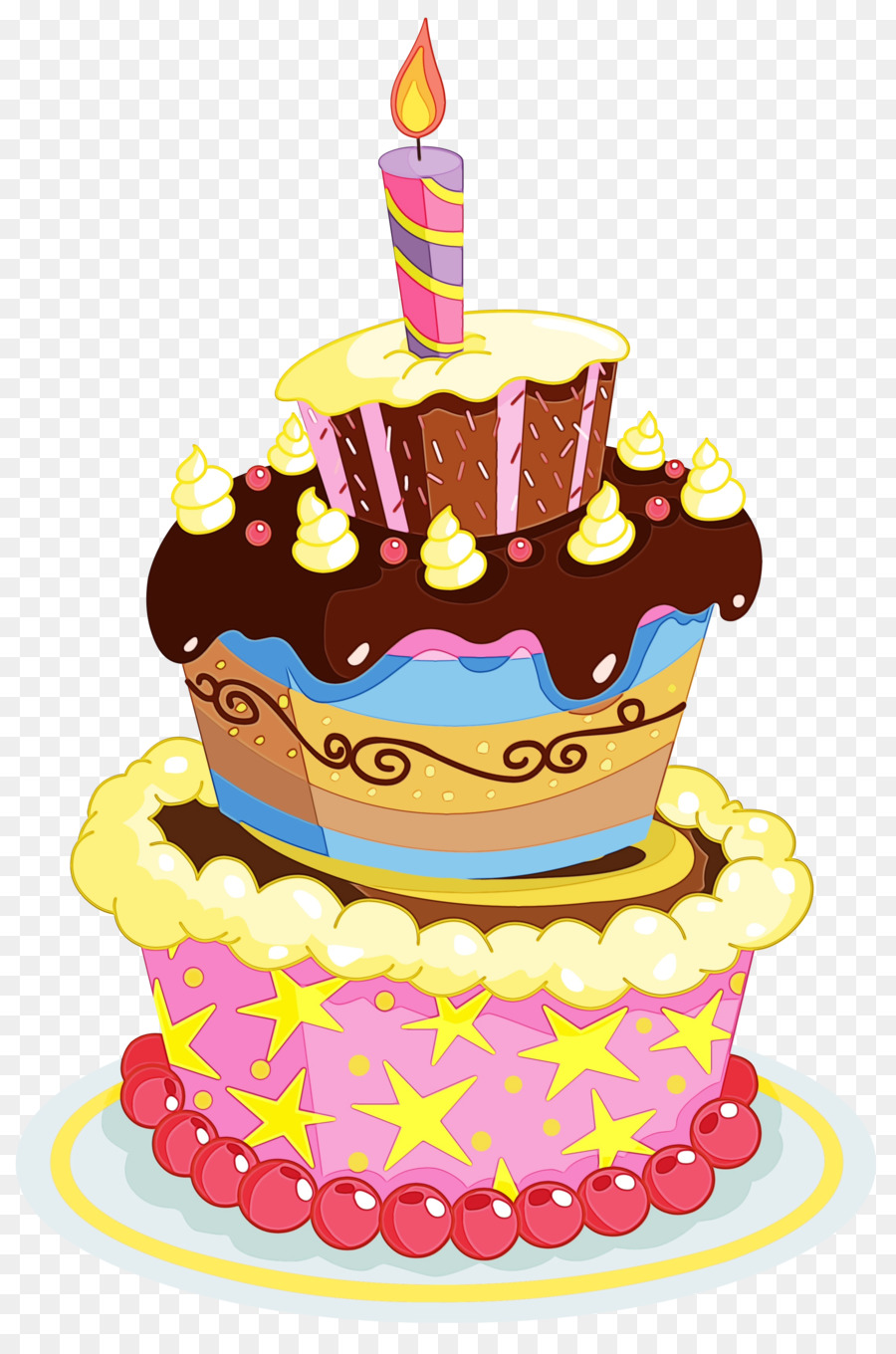 Bánh sinh nhật Cupcake Sương Và đóng Băng trang trí Bánh - 