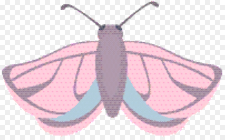 Moth Pink M Pattern M. Butterfly - 
