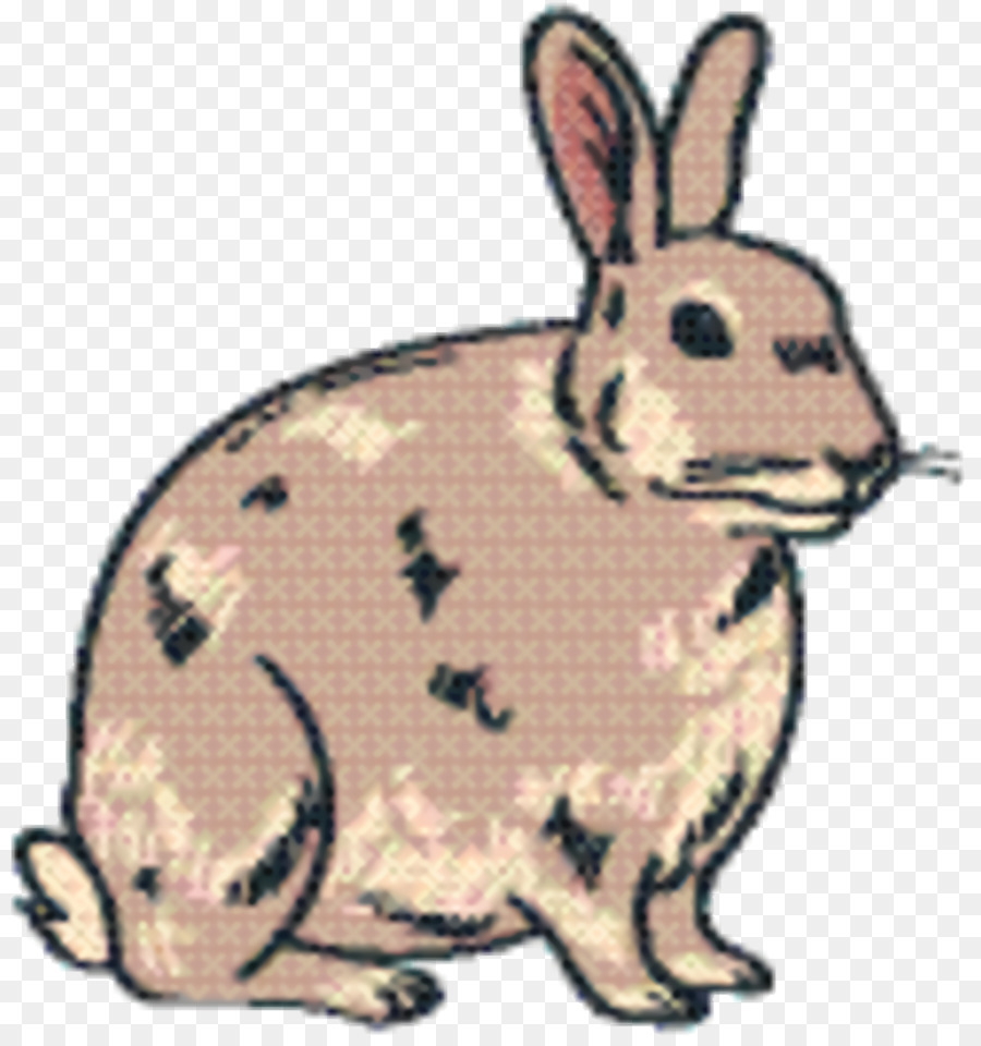 Mô hình thỏ trong nước Fauna Cartoon - 