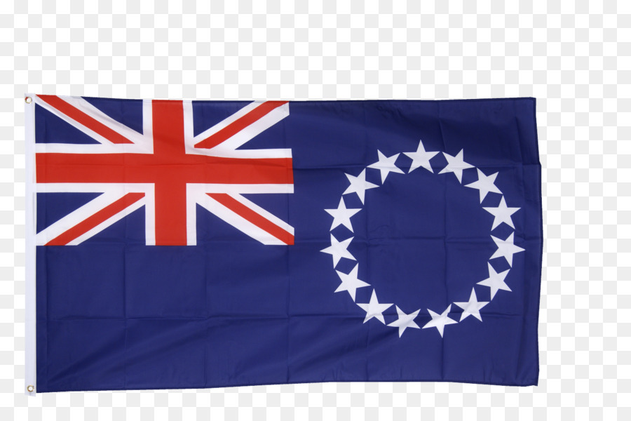 Flagge der Cookinseln stock photography Flagge von Neuseeland - Philippinen kochen Inseln