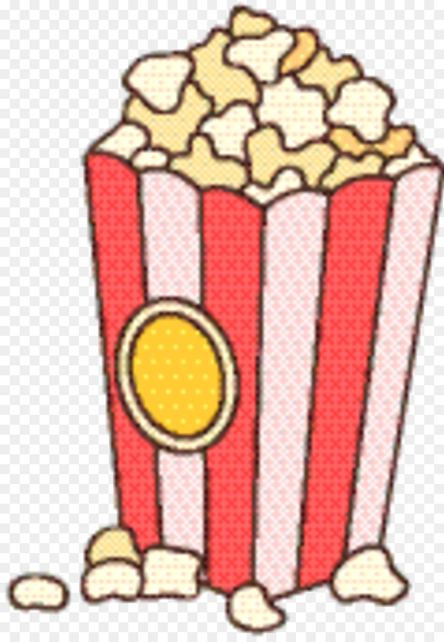 Clip Art Popcorn Produkt Muster Linie - 