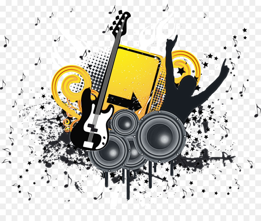 Music Cartoon png download - 1600*1316 - Free Transparent Watercolor png  Download. - CleanPNG / KissPNG