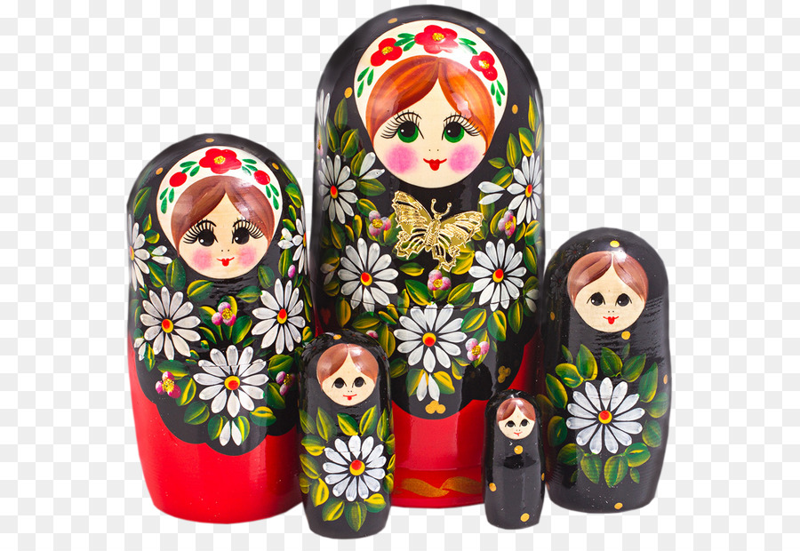 Matroschka Puppe Spielzeug Gzhel Souvenir - Matrjoschka