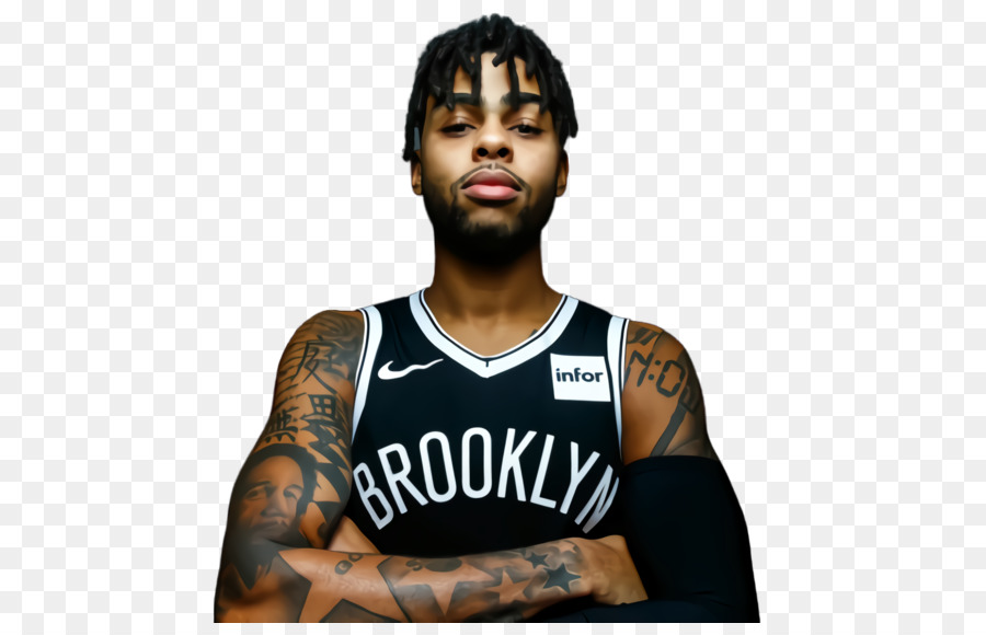 D'Angelo Russell Brooklyn setzt auf Los Angeles Lakers Point Guard Media Day - 