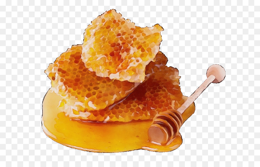 Honig stock photography Lebensmittel Pfannkuchen - 