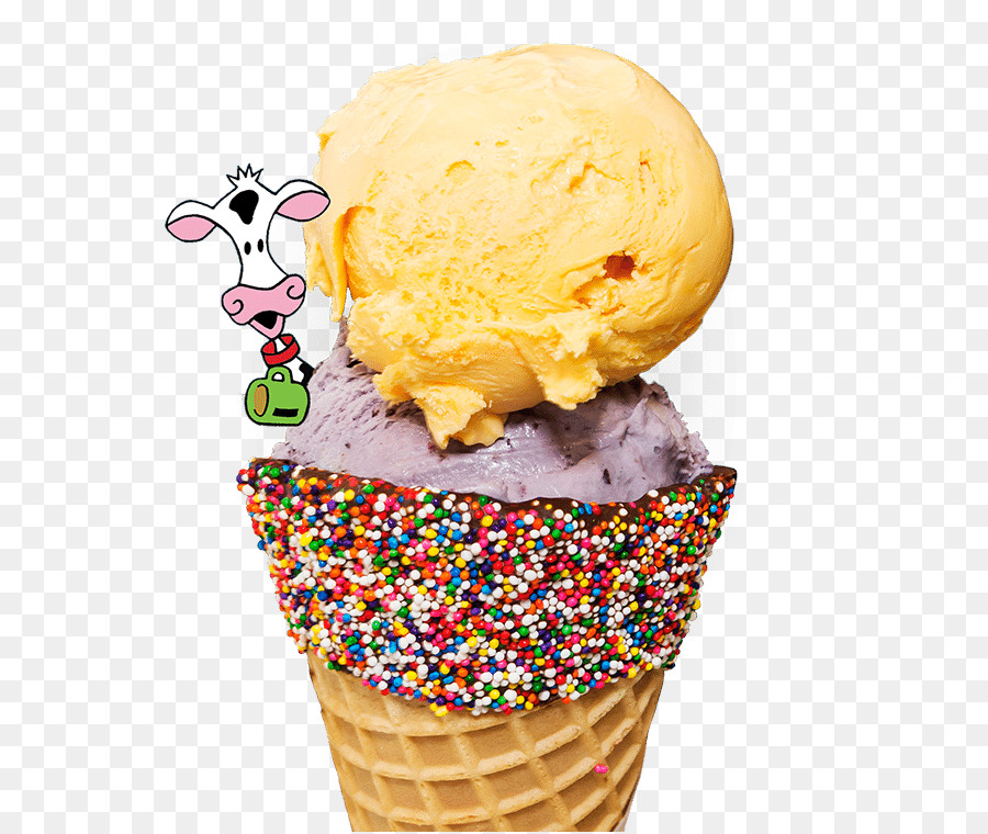 Eistüten Eisbecher Java Cow Coffee & Ice Cream - Kaffee Eis