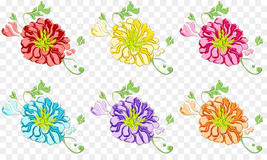 Dahlia Floral Design Chrysantheme Schnittblumen Muster - 
