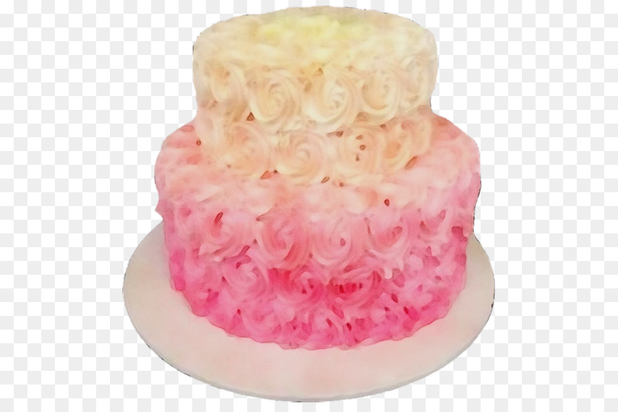 Buttercremekuchen dekoriert Hochzeitszeremonie Supply Pink M - 