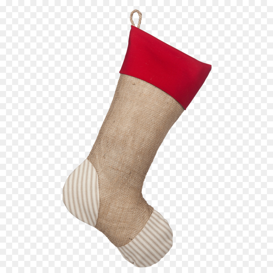 Giáng sinh Stockings Burlap Stocking Ngày Giáng sinh vải Hessian - vớ pháp