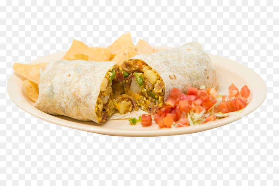 Frühstücks-Burrito Frühstücks-Burrito Mission Burrito Salsa verde - Burrito der Vereinigten Staaten