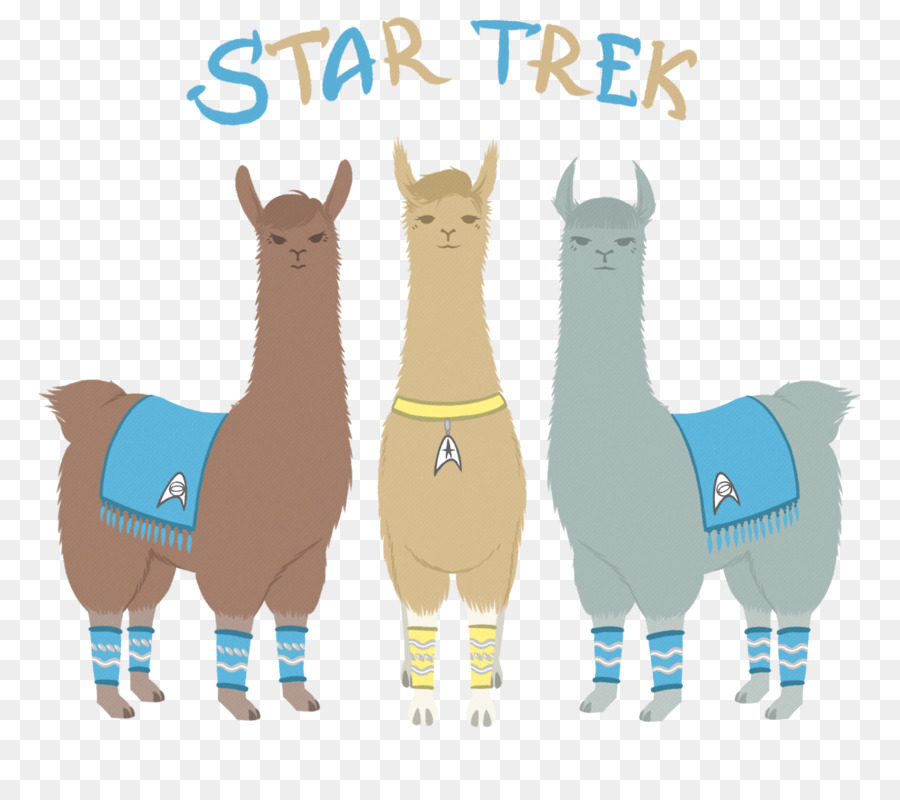 Llama Alpaca Spock Combeferre Star Trek - bé llama