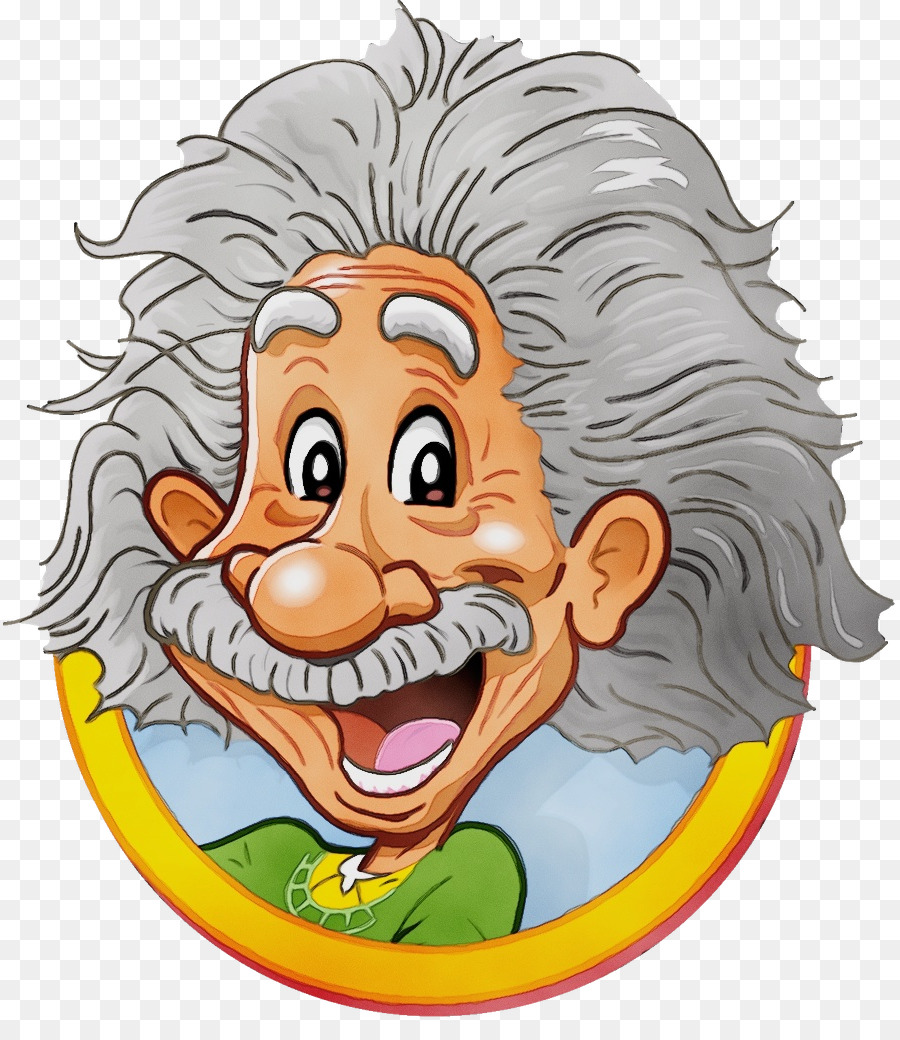 Cartone animato stock photography Cartone animato Scienziato Albert Einstein's cervello - 