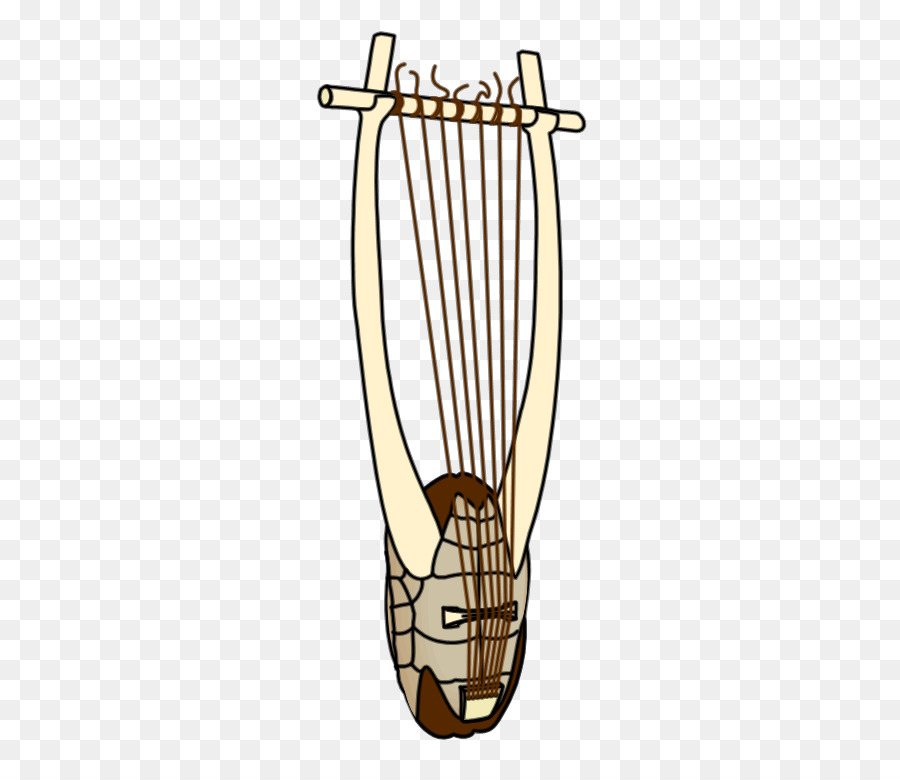 Clip nghệ thuật Lyre Celtic harp Line - Thái Lan lyre
