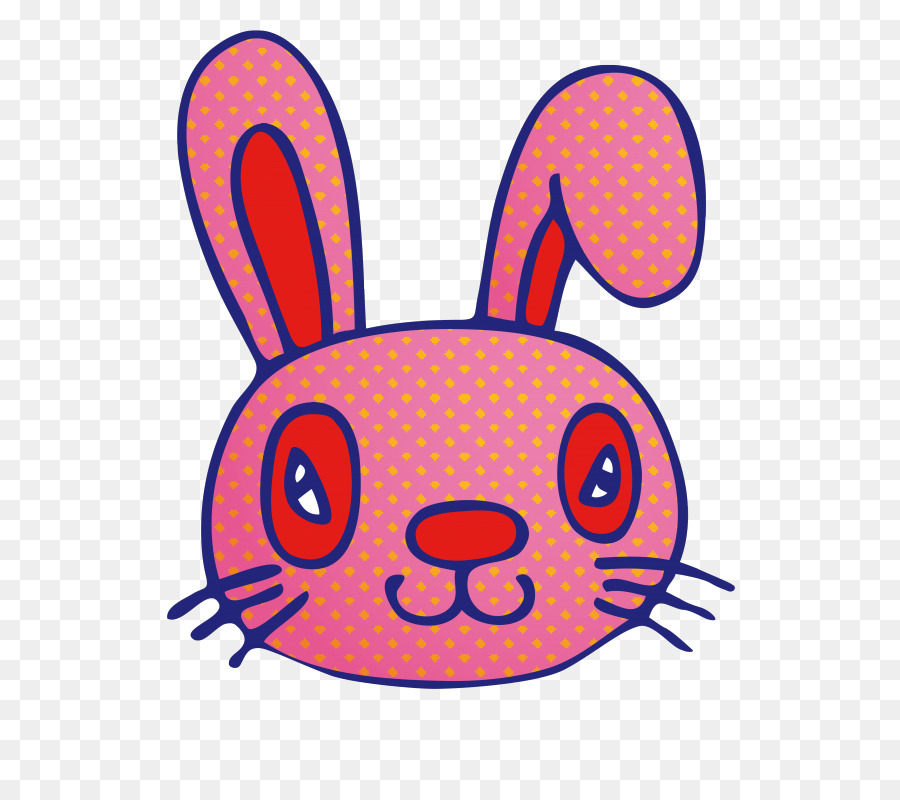 Coniglio Easter Bunny Clip art Illustration Whiskers - pennarello