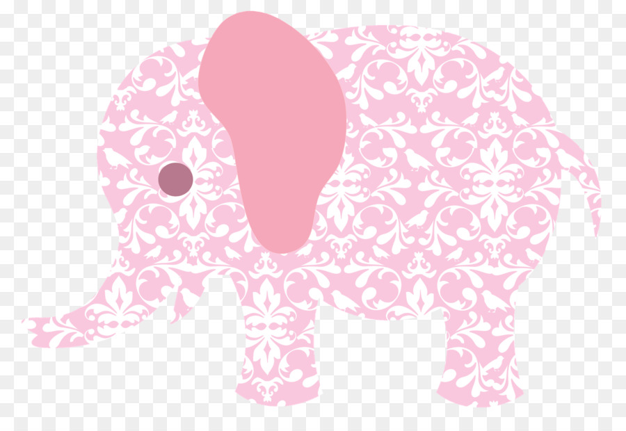 Elefant-Muster-Papierprodukt-Damast - abstrakter Hintergrund Babyparty