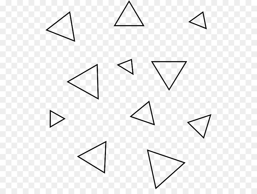 ClipArt Area Triangle Line - Freccia triangolo modello