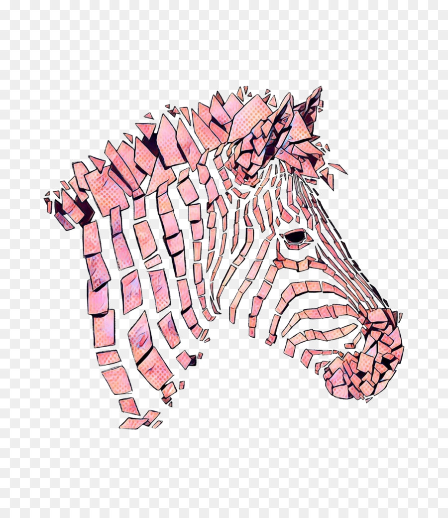 Modello animale rosa dell'illustrazione del prodotto M. - 