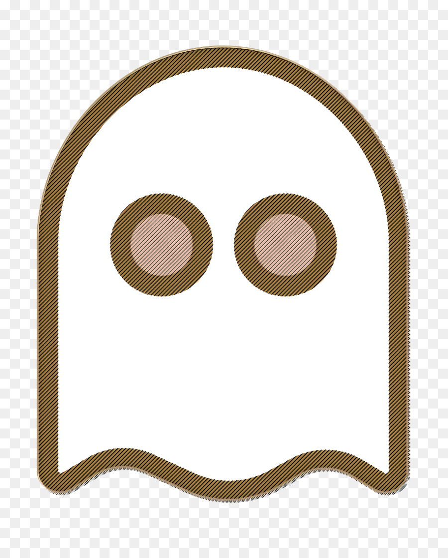 icona fantasma icona di halloween icona spettrale - 