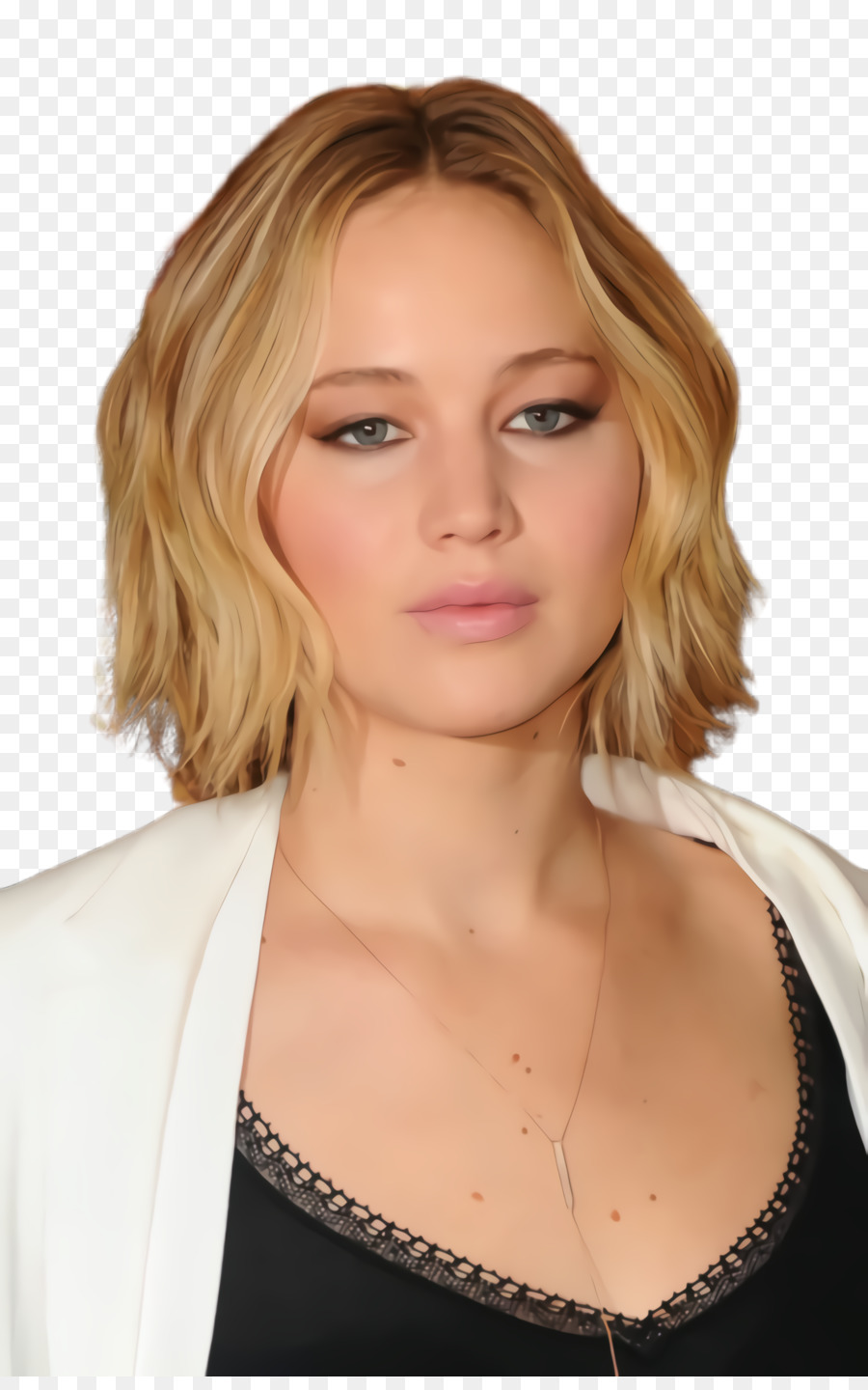 Jennifer Lawrence Frisur Bob schnitt Model The Hunger Games - 