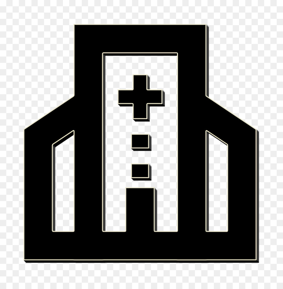 icona edificio icona ospedale - 