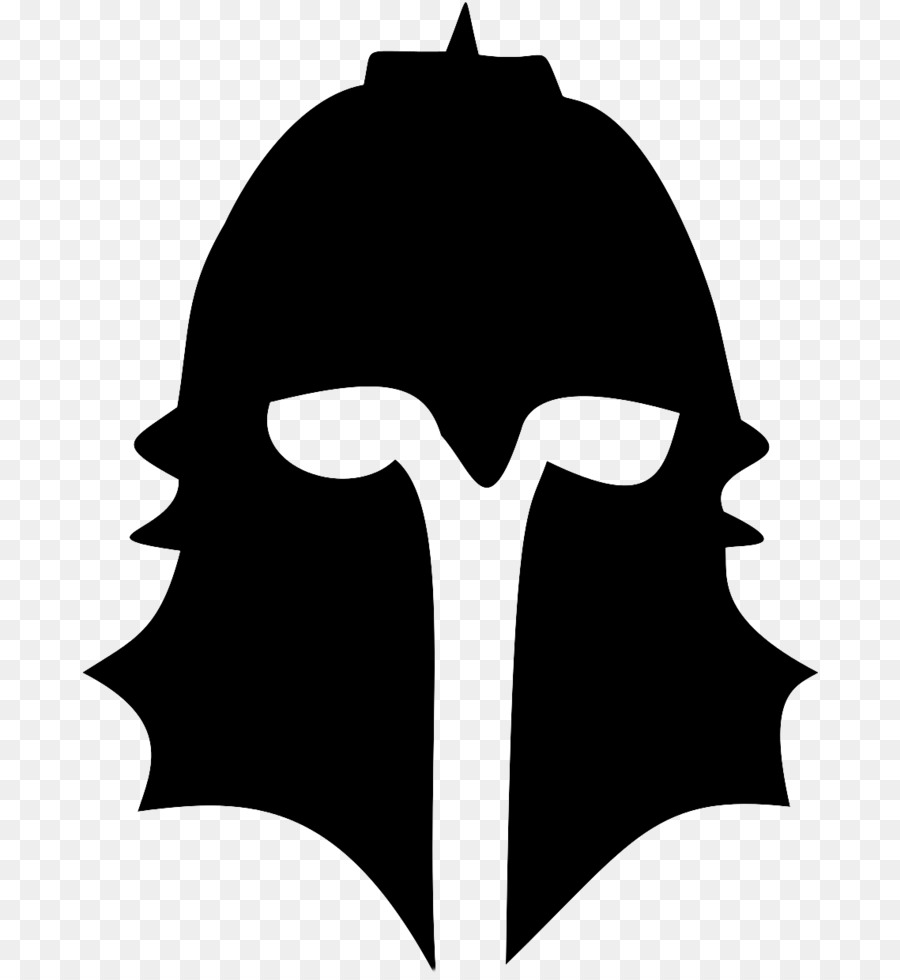 knight helmet silhouette