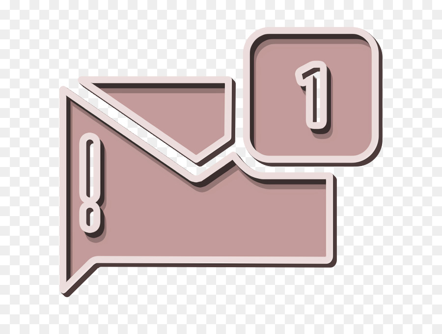 Chat-Symbol Posteingangssymbol Ein Nachrichtensymbol - 