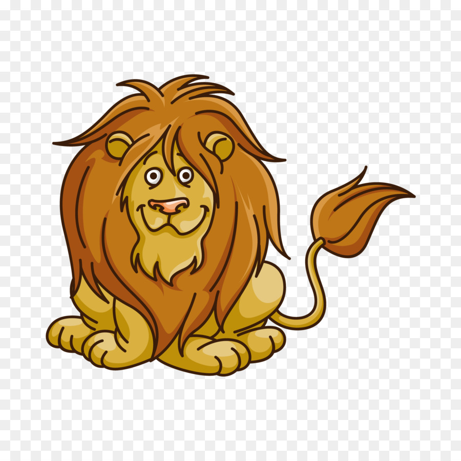 Lion minh bạch phim hoạt hình - phiếu giảm giá sư tử