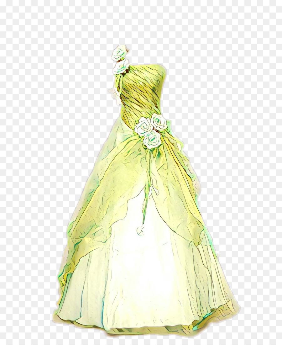 Kleid Kostümdesign Grün - 