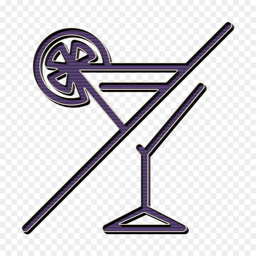 Alkohol-Symbol Cocktail-Symbol Getränk-Symbol - 