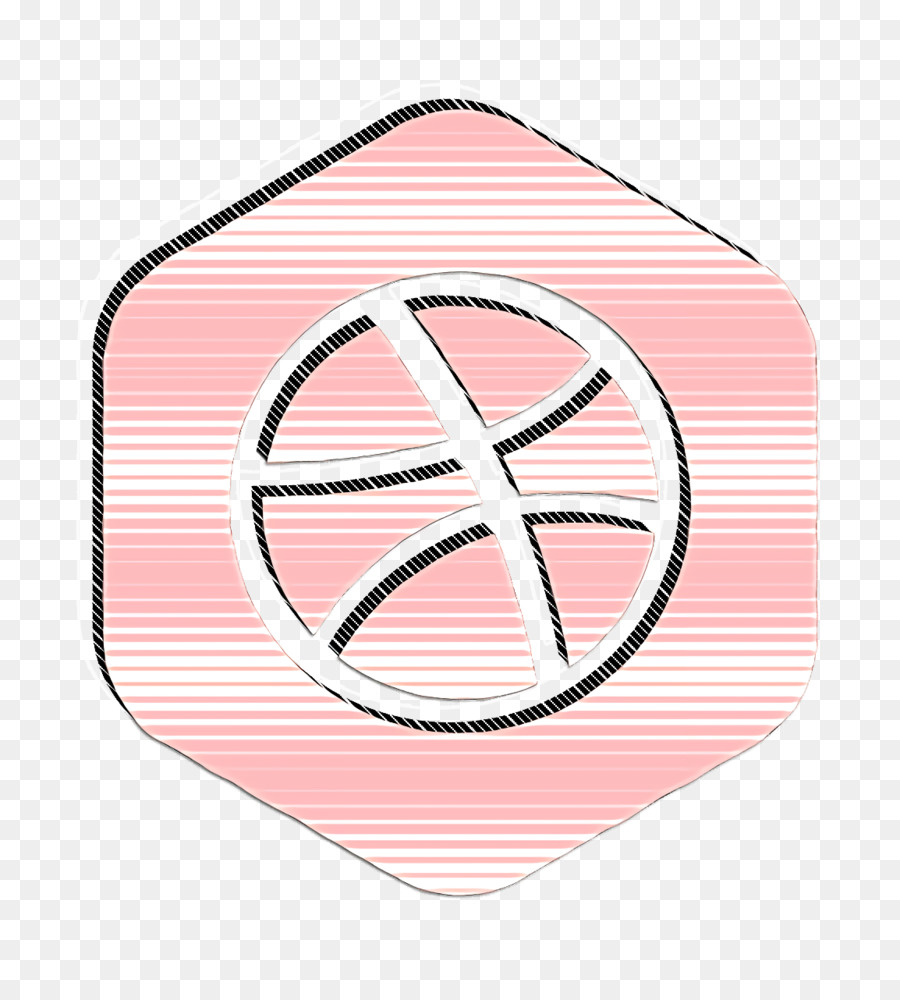 Design-Ikone dribbble Symbol Grafiksymbol - 