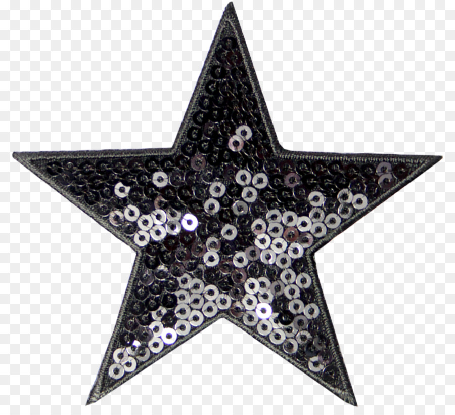 Roter Stern - glitter star png