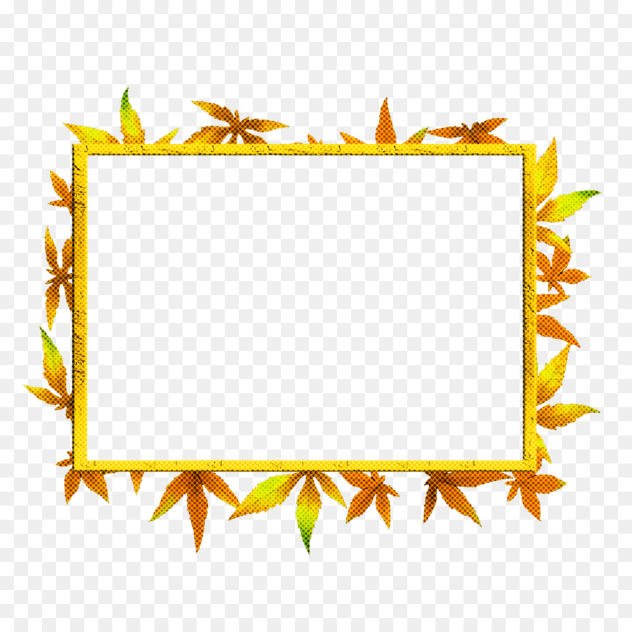 Background Yellow Frame