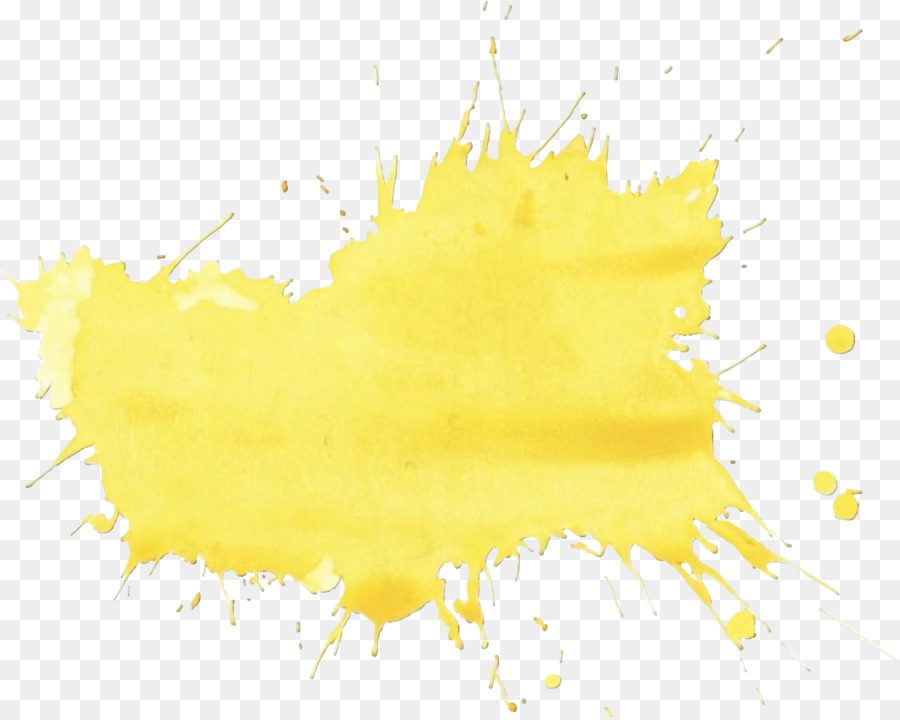 Cielo giallo del computer della foglia della fonte - 