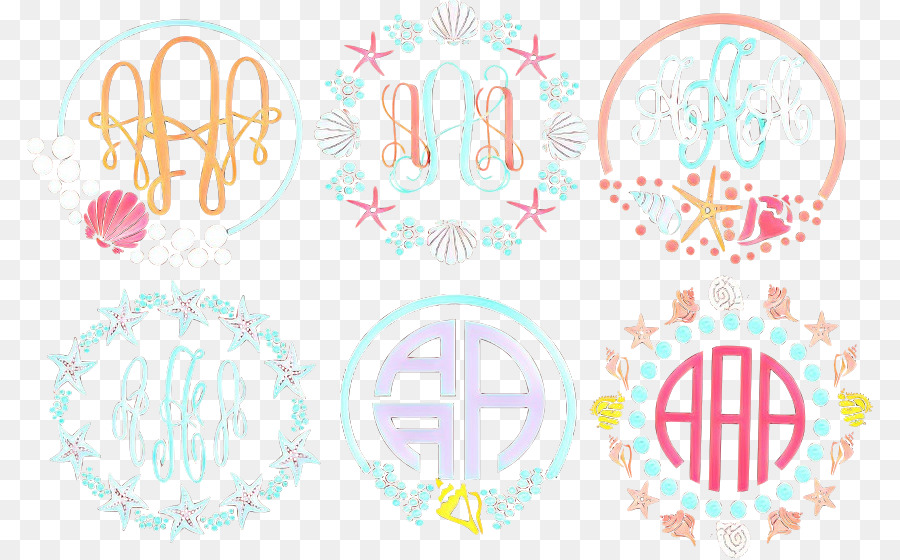 Logo Font Pattern Pink M Line - 