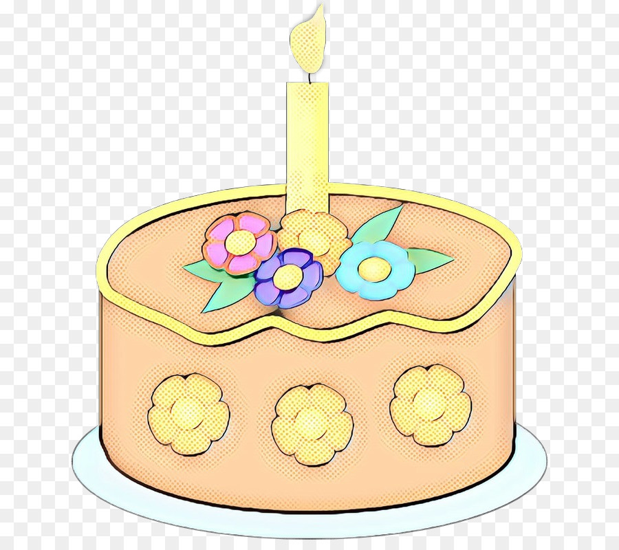 Cartoon Birthday Cake