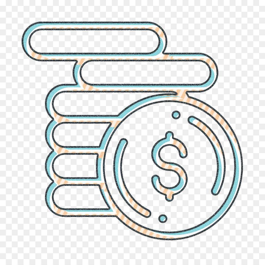 Verkaufs-Symbol Geld-Symbol - 