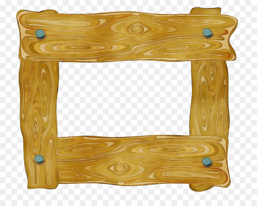 Tavolo rettangolare in legno color mordente - 