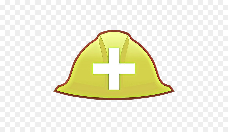 Cappello giallo simbolo di design - 
