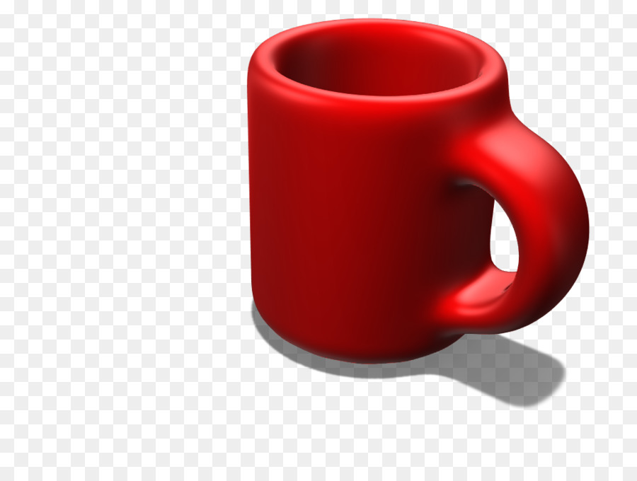 cốc cà phê - Cốc Màu Đỏ