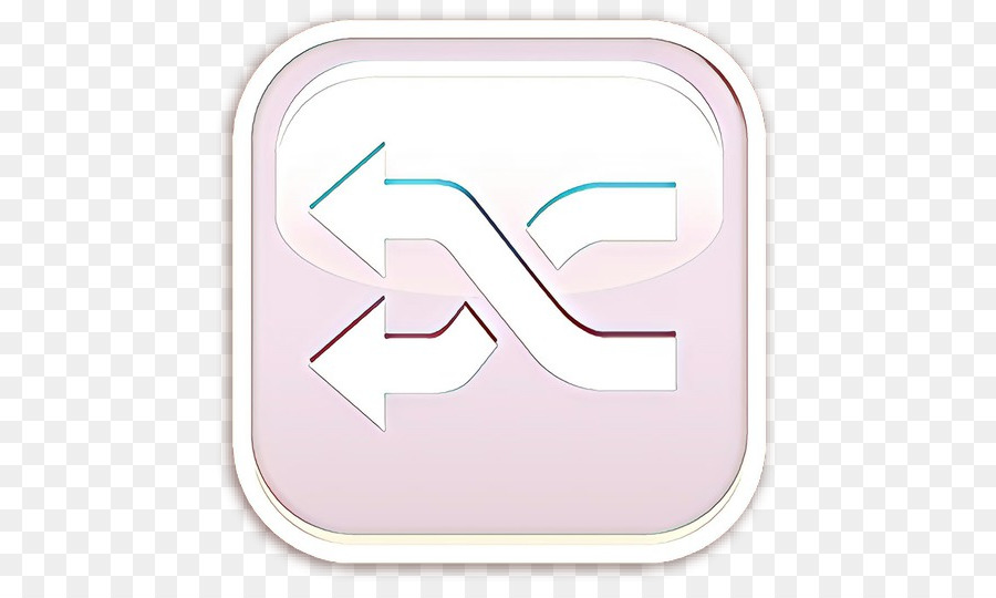 Font Technology Pink M Line Design
