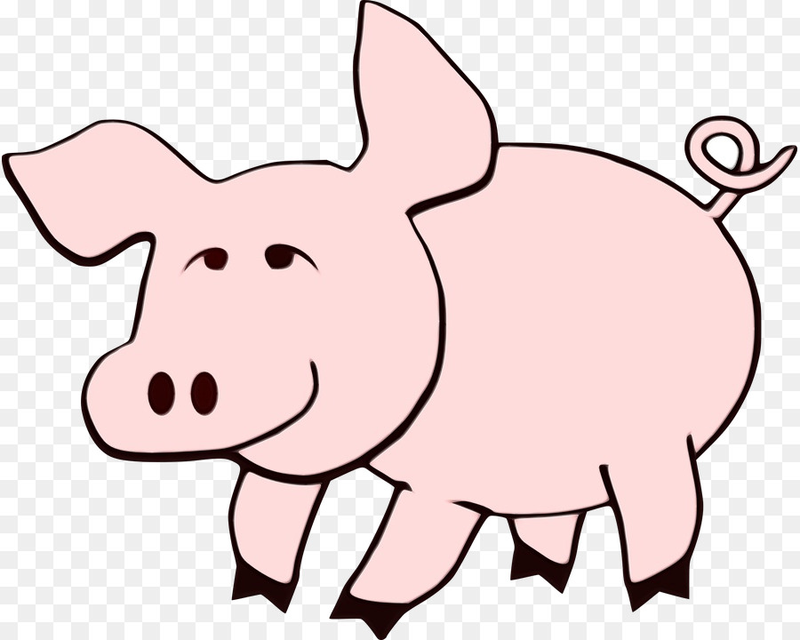 Transparency Wild boar Daddy Pig GIF Pork