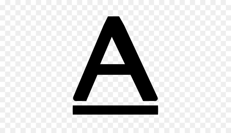 Thiết kế phông chữ Logo tam giác - nhập kí tự