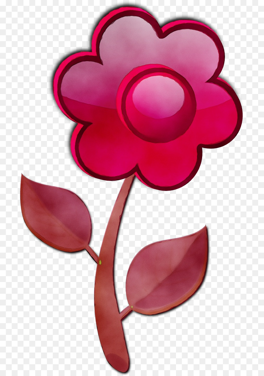 Blütenblatt Schnittblumen Pink M Design - 